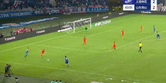 狗子28品牌-陈晋一左路传中，徐皓阳头球攻门顶进，申花3-2