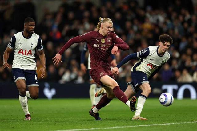 狗子28互动-【英超】哈兰德破门，曼城1比0客胜热刺